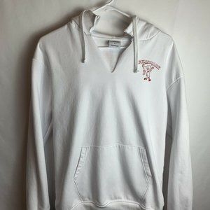 Gymshark Women’s Cheatday Pizza Co. Hoodie White Size Small